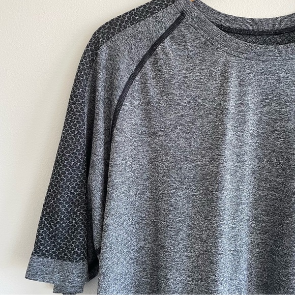 Puma Men's evoKNIT Short Sleeve Performance Tee Size XL Dark Gray - Picture 6 of 10